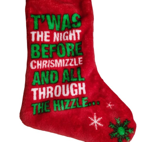 Snoop Dogg 20 Inch Embroidered Plush Chrismizzle Stocking Christmas Decor - Picture 2 of 4